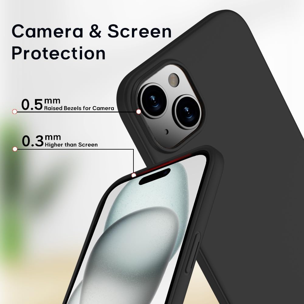 Funda para Blackview Xplore 1 Carcasa (6.78"), Ultra-Fina Suave Silicona TPU Case Negro Antivibración Bumper Cover Antiarañazos Tapa para Blackview Xplore 1 -Amor