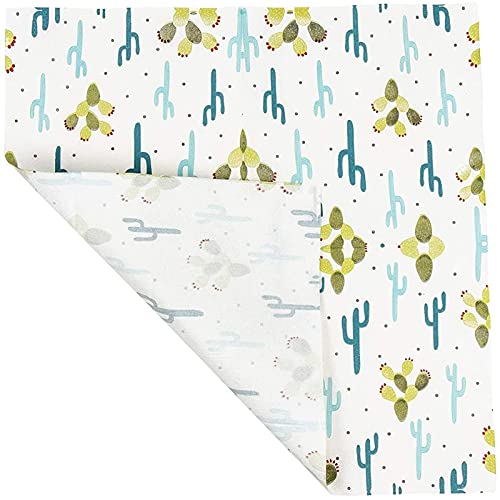 Cocktail Napkins - 150-Pack Luncheon Napkins, Disposable Paper Napkins Cactus Party Supplies For Kids Birthdays, 2-Ply, Unfolded 13 X 13 Inches, Folded 6.5 X 6.5 Inches #TOP4