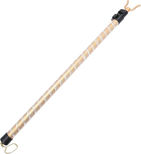 Miniatura 10 de Cabilock Varilla de secado retráctil de aluminio para armario y balcón y fácil de usar, fuerte capacidad de carga para ropa y decoraciones navideñas