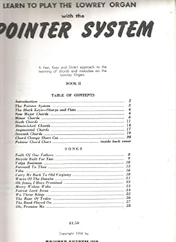Paperback Lowrey Organ (Pointer System) book 2 (2) Book