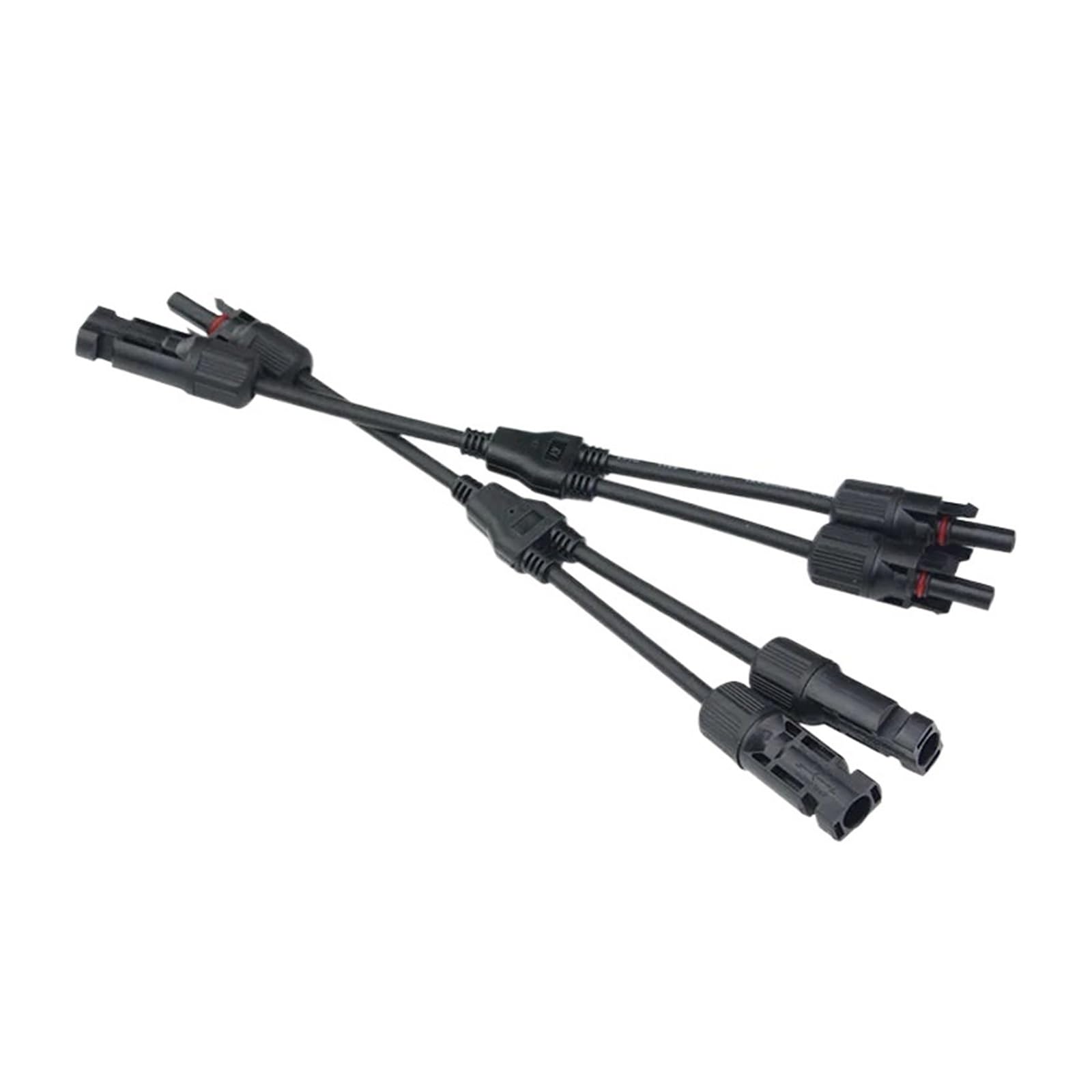 connettore Solare 5 Coppie di connettori Maschio Femmina paralleli solari a 2 Fili, Impermeabili, utilizzati for Cavi di Pannelli solari, sistemi fotovoltaici
