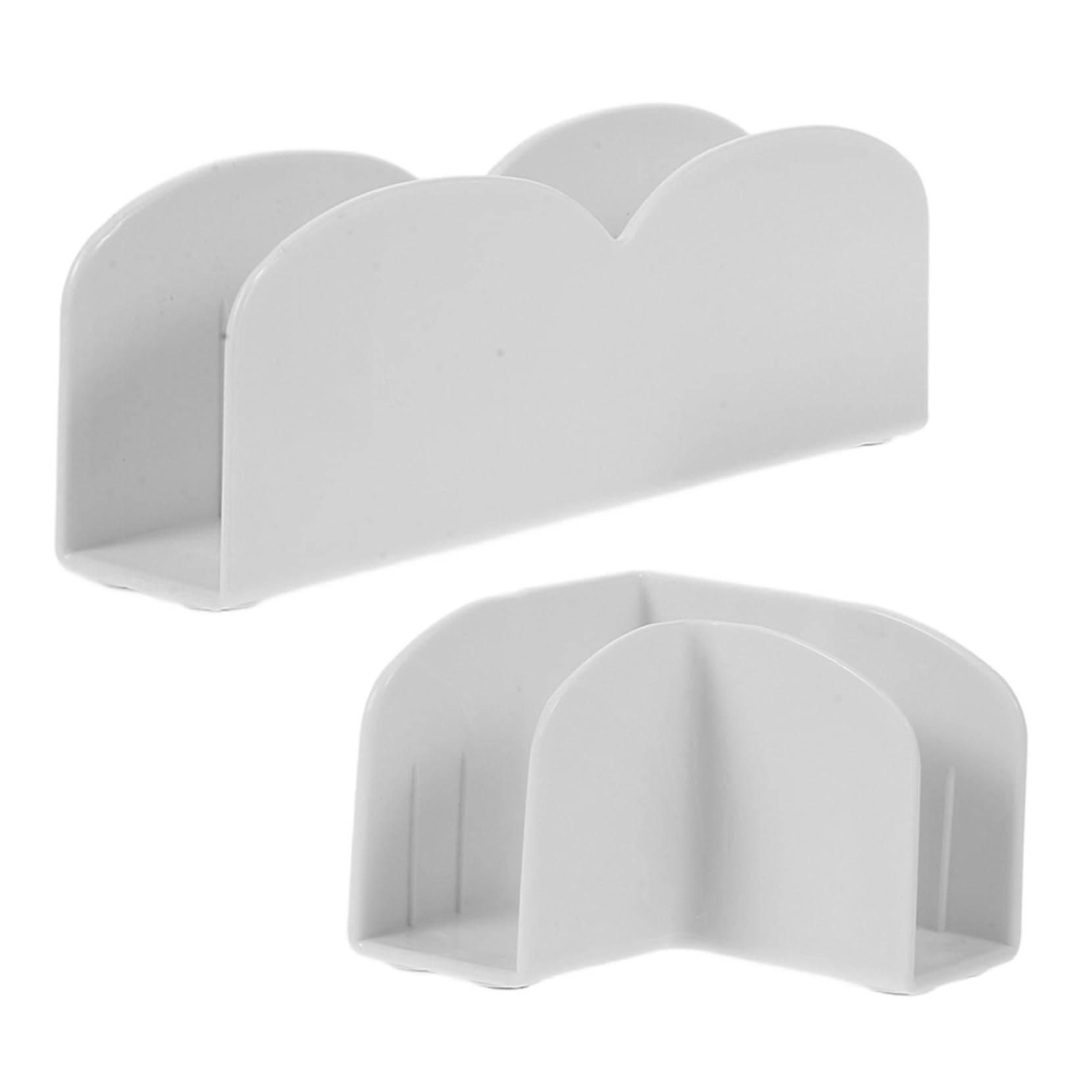 HEMOTON 2pcs Plastic Playpen Stabilizer Anti-skid Base for Baby Indoor Safety Fence Fixing Tool Playpen Accessory White Flat Right Angle Stands for Home Use