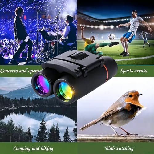 Binoculares compactos 8x21 para adultos miniatura 2