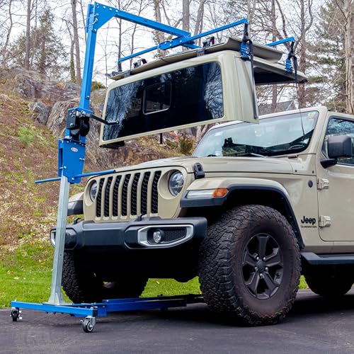Image of EZLIFT Hard Top Remover Lift for Gladiator JT and 2019 - Up JLU, One-Person Removal System, Remove Hardtop in Minutes, Patent Pending