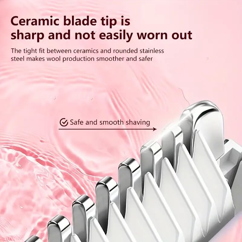 Image of VIFORA 2-in-1 Facial Hair Remover & Body Shaver for Women - Electric Razor with Dual Heads for Face, Chin, Eyebrow, Upper Lip, Bikini, Underarms & Legs - Rechargeable Women's Bikini Trimmer (Purple)