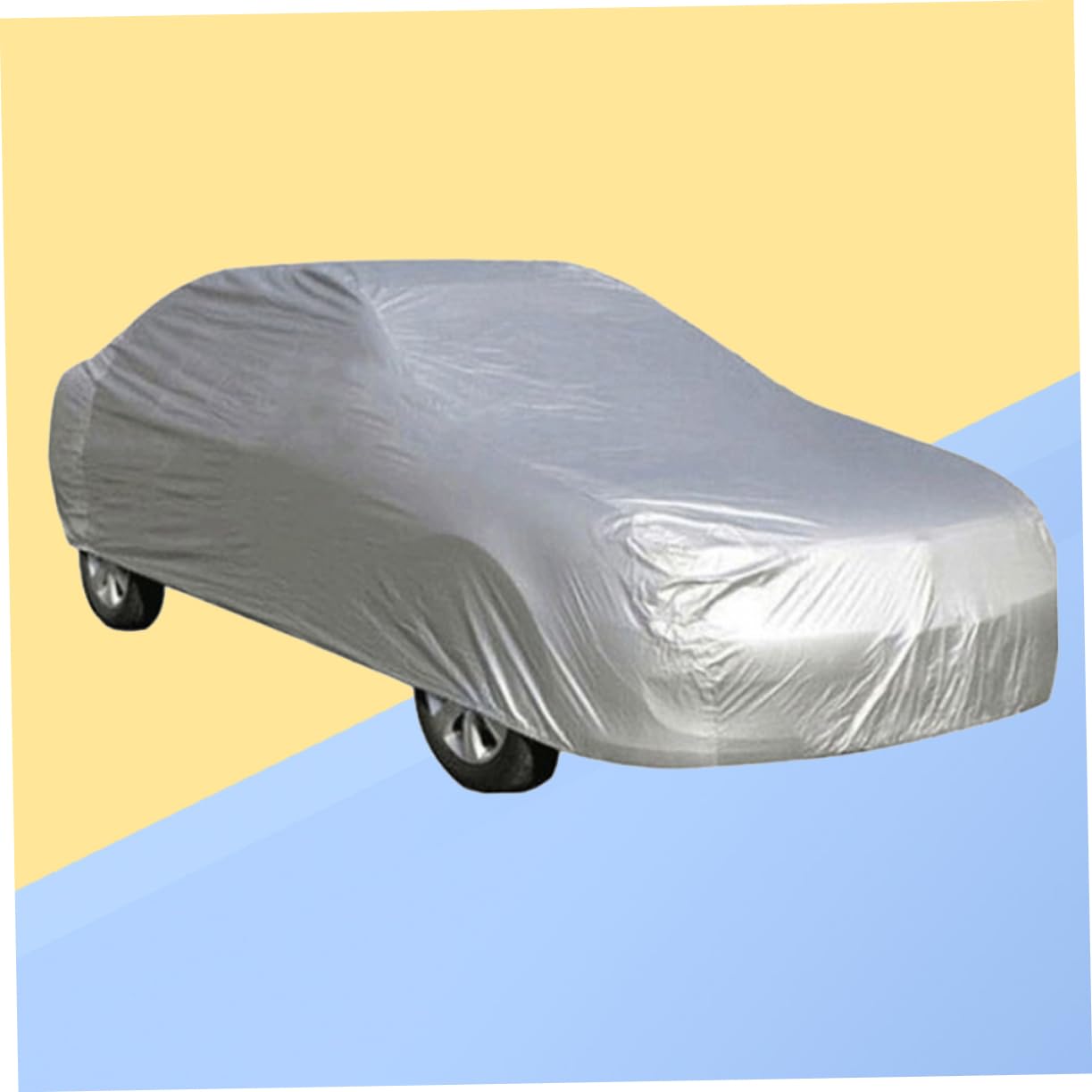 PLAFOPE Car Summer Sunscreen Cover Waterproof Car Cover for Outdoor Use Universal — view 6