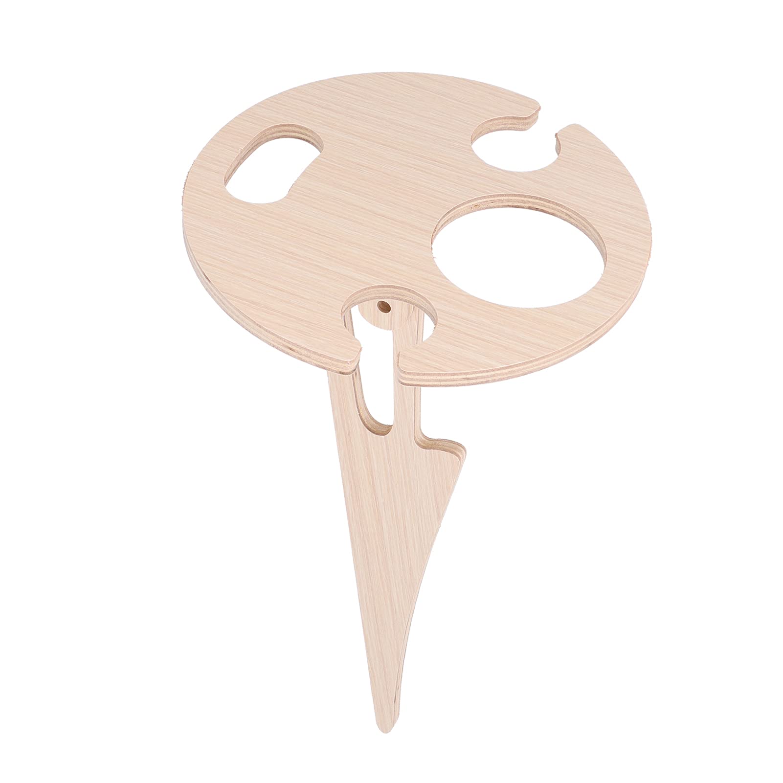 Beach Table, Outdoor Wine Table Lightweight Foldable Portable with Support Plate for Outdoor Picnic for