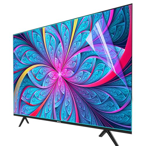 Anti Blue Light Screen Filter Film for 40-55 Inches TV, Matte Anti Glare/Anti Scratch TV Screen Protector for LCD, LED, OLED &QLED 4K HDTV Displays,43 Inches(942x528mm)