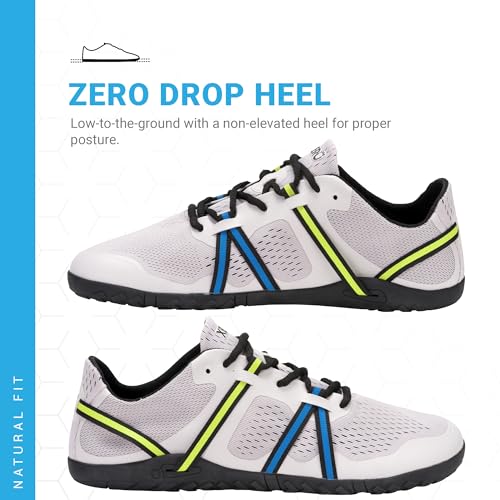Xero Shoes Barefoot Shoes for Men | Speed Force Men’s Barefoot Running Shoes | Zero Drop, Wide Toe Box, Ultra Lightweight, Minimalist |3