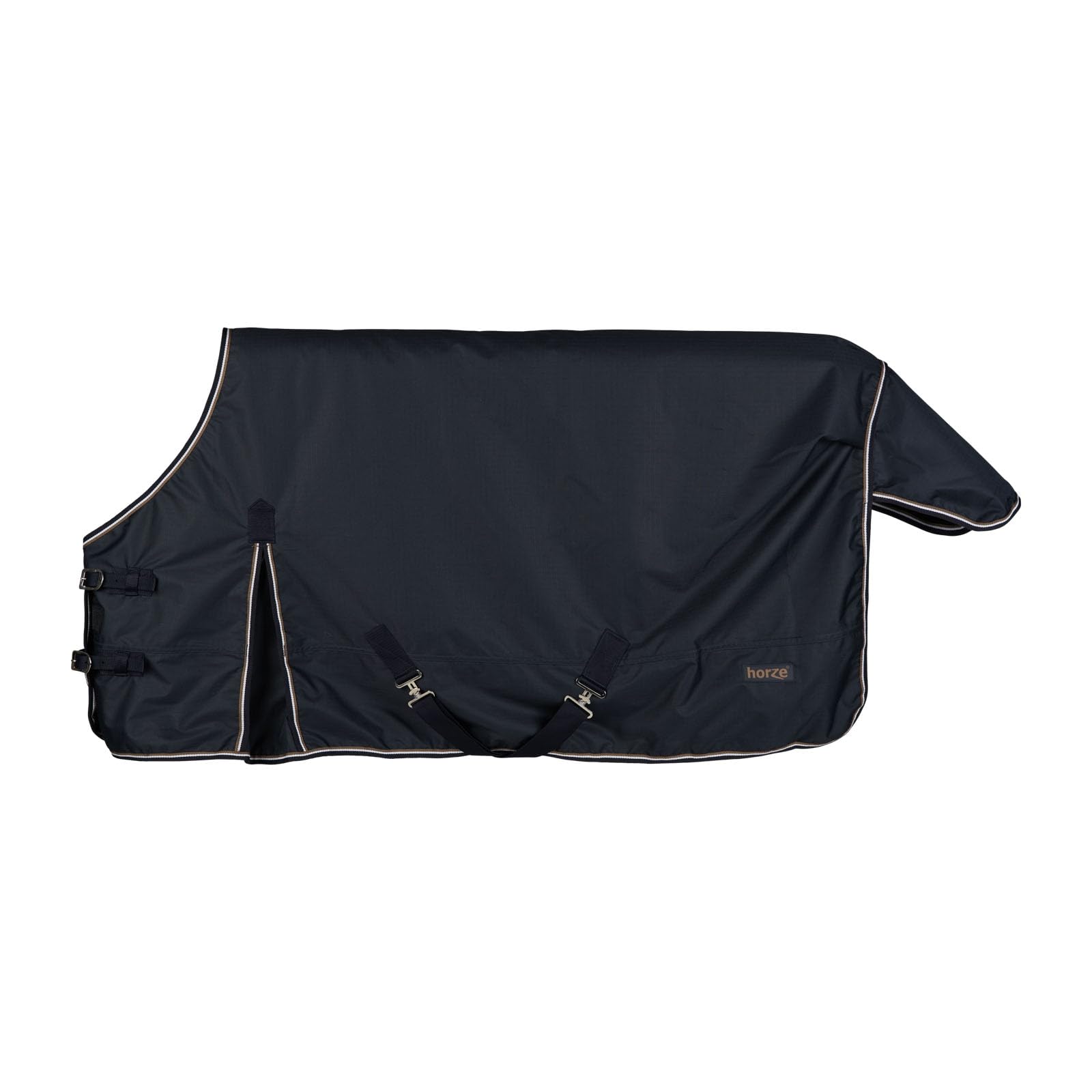 HORZE Glasgow Pony - Coperta impermeabile, 100 g, colore: blu, 95