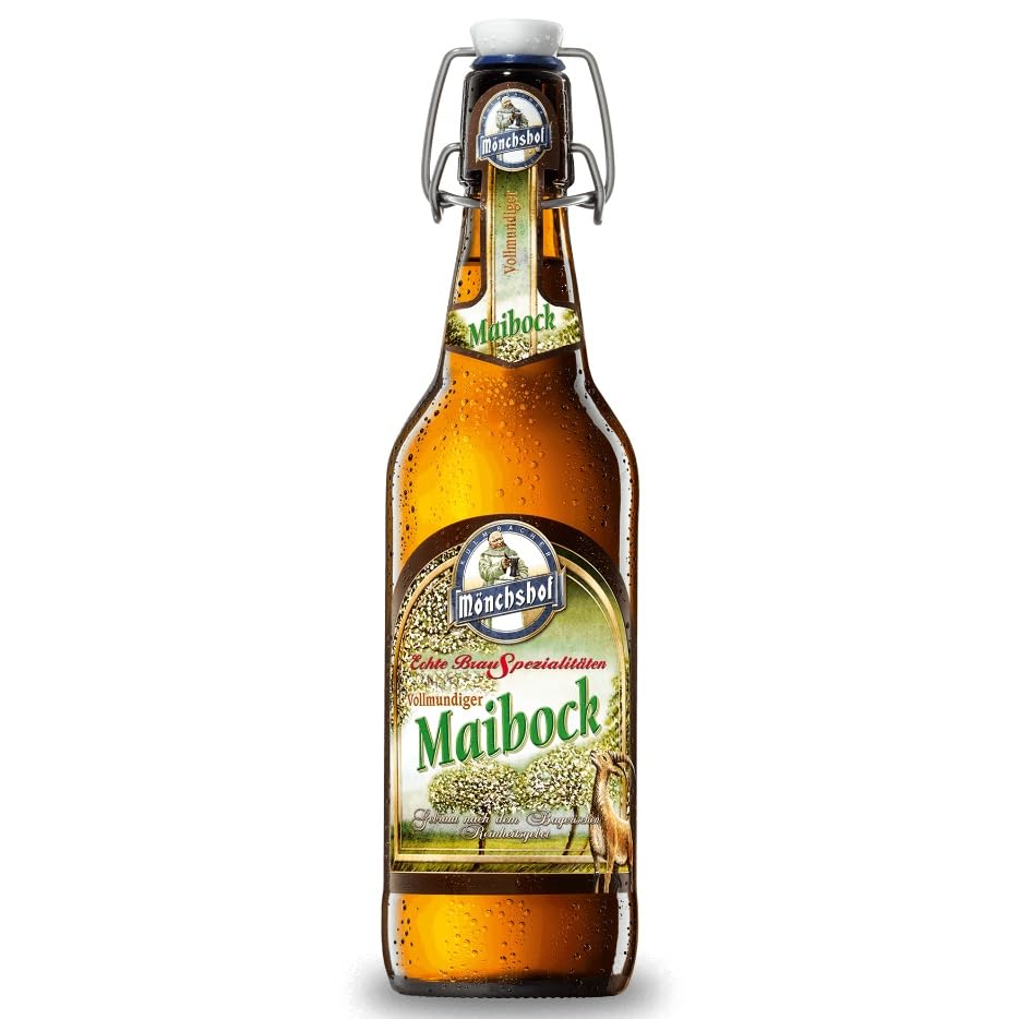 Bierpaket Maibock 4 Verschiedene Sorten und 2 Frühlingsbock aus Deutschen Brauereien 0,5 Liter Alk. 7,2% - 5,9% Vol.