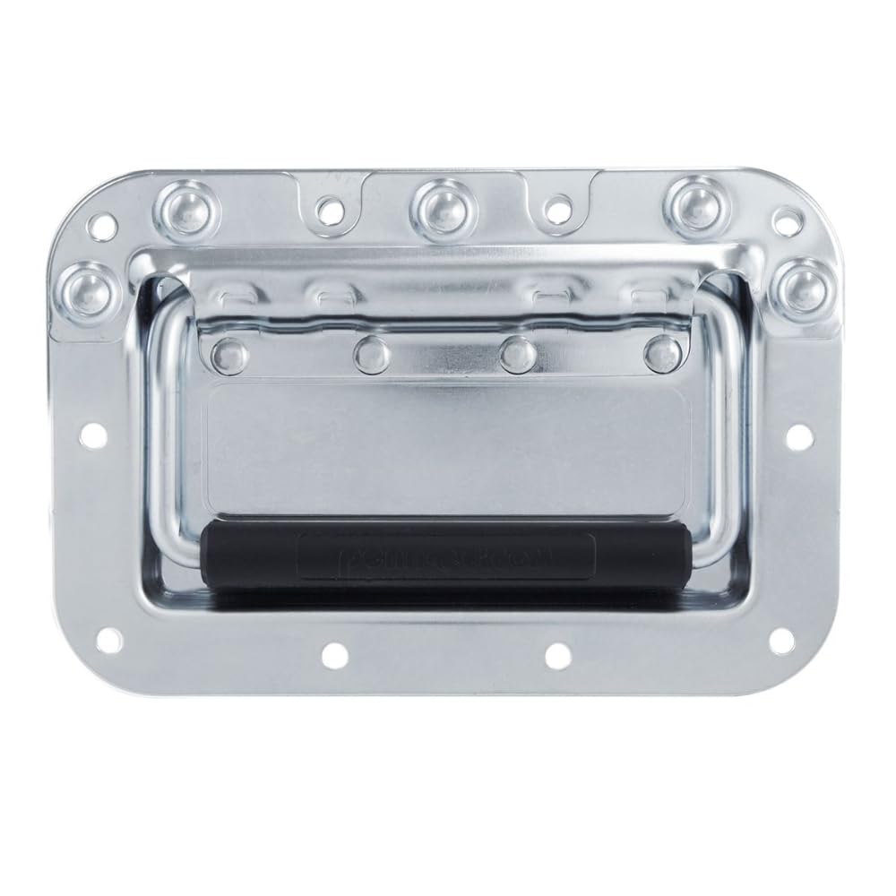 PENN ELCOM Handle Recessed Flip Zinc 107 x 160mm H7151Z