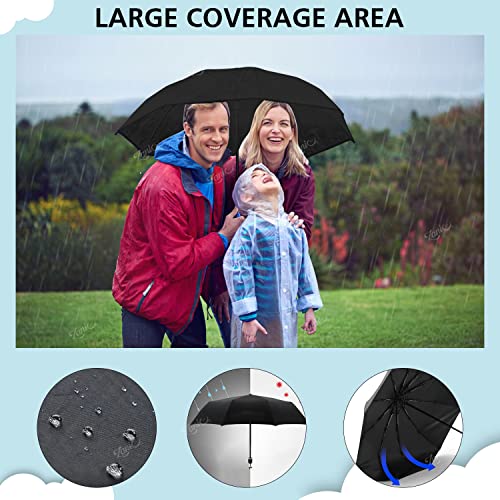 Voetex Zone Automatic Open Travel Umbrella with Wind Vent,Umbrella big