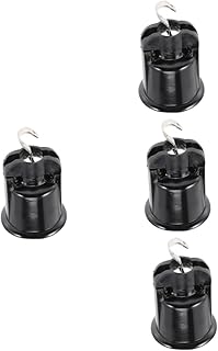 Didiseaon 4 Pçs Soquete De Lâmpada Tomada De Lâmpada E26 Suporte De Lâmpada Vintage E26 Soquete De Lâmpada Suporte De Lâmpada Portátil Com Gancho Suporte De Lâmpada De Baquelite Quarto