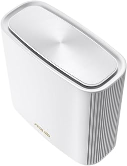 ASUS XT8 WIFI AX6600 Tri Band Mesh WIFI 6 SYSTEM, Whole House Coverage Up to 5500 SQ FT and 6+ Bedrooms, Pack of 2 White, ZenWiFi XT8 2 pack WHITE, ZenWiFi-AX-XT8 / ASUS ZenWiFi AX (XT8), 2 PACK WHITE
