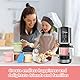 COZHYESS 4er Pack 450 ml Eisbehälter, Ersatz für Ninja Creami Deluxe Behälter, für Ninja Creami NC501 NC500 Serie, BPA-frei, Spülmaschinenfest, Auslaufsicher, Sortierte Farben