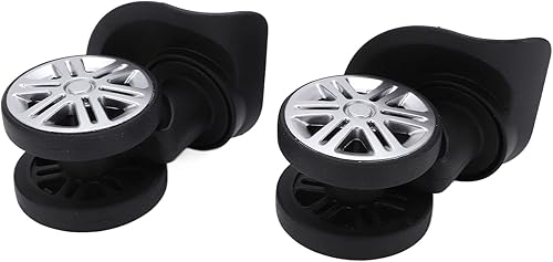 Miniatura 5 de 1 par de ruedas de maleta de equipaje ruedas de maletero pieza de repuesto de rueda de equipaje ruedas universales de repuesto para maleta de