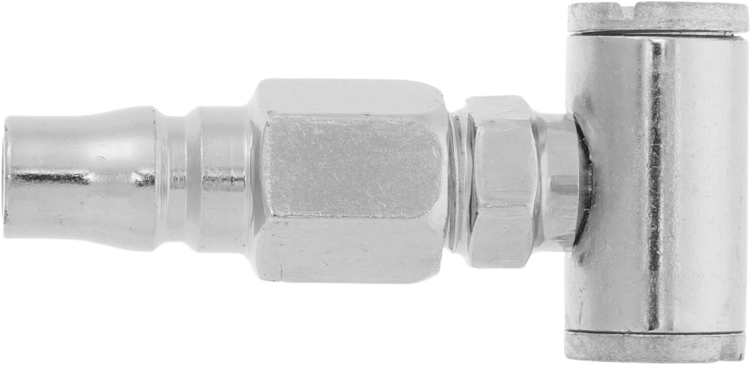Outanaya Dual Head Tire Inflator Air Chuck Adapter Quick Connect Air Compressor Tire Chuck with Swivel Connector