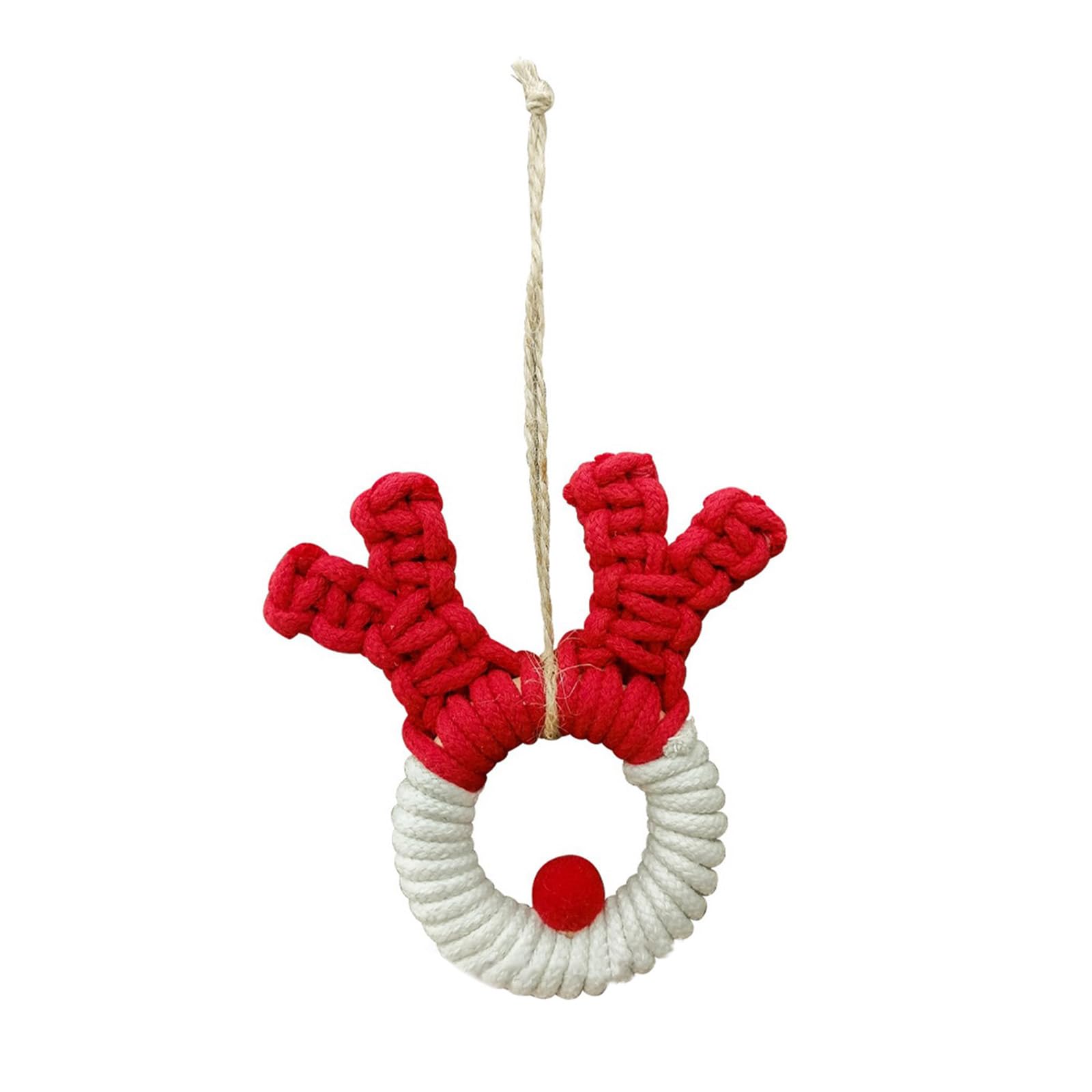 Hsioluted Delicate Christmas Deer Head Decor Beautifully Crafted Ornaments Perfect for Festive Decorating Your Home, for Family and
