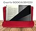 Cellorizing Soft Pillow Lap Stand for iPads, Tablets, eReaders, Smartphones, Books, Magazines (Black)