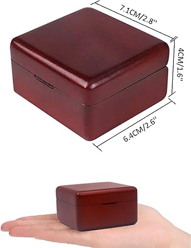 Miniatura 5 de Sinzyo Masquerad - Caja de música vintage tallada en madera para regalo para Navidad, cumpleaños, día de San Valentín A
