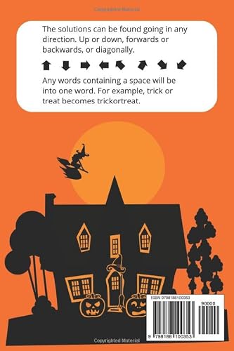 Scary Fun Halloween Word Search Puzzle Book Volume 2: Word Searches with Easy to Read Print about Halloween, All Hallows' Eve, Samhain and More | 6x9 ... Gift for Vacations, Holidays, and Free Times - Image 2