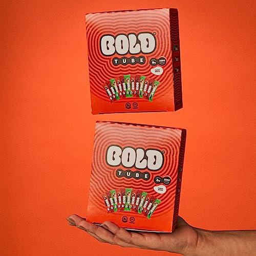 Barra de Proteína BOLD Snacks Tube Mista (6g de Proteína) - Caixa com 12 unidades