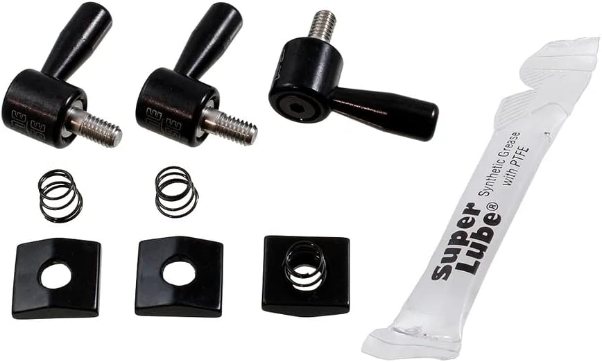 Allparts BP-1016-003 Tone Vise Black Keyless Locks for Floyd Rose 7027
