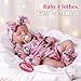 BABESIDE Lifelike Reborn Baby Dolls - Sleeping Realistic Newborn Soft Body Real Life Girl Dolls with Accessories Gifts for Kids Age 3 + & Collection, 20 inches
