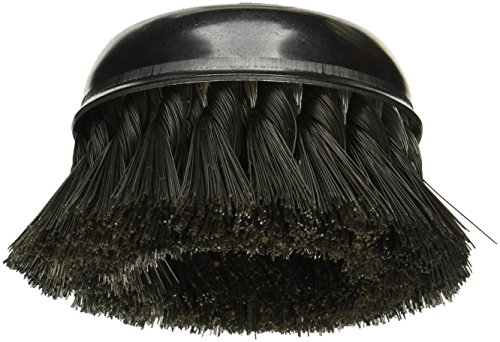 Image of Osborn International 33198SP Knot Steel Wire Cup Brush, Stagger Row, 6000 RPM Maximum Rotational Speed, 5-3 /4 inch Diameter