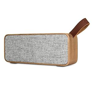 Energy Sistem Speaker Eco Bluetooth-luidspreker (Sustainable Wood, Bluetooth 5, TWS, 6 W, USB MP3, FM Radio) beukenhout