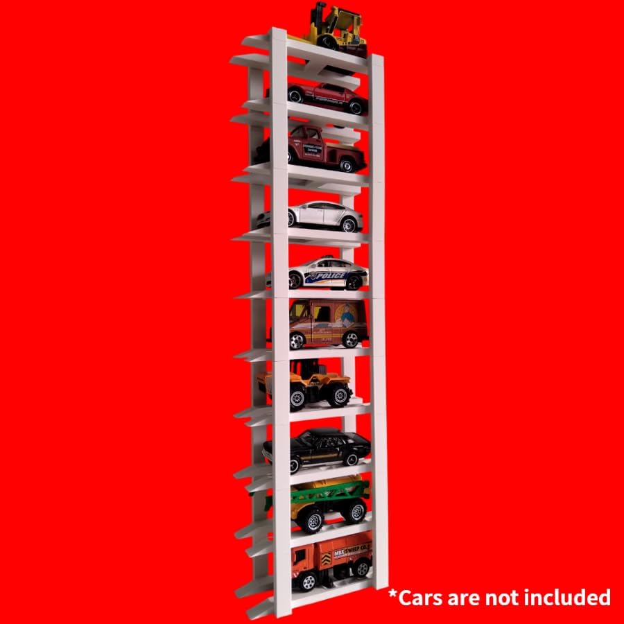 Stackable Display Stand/Shelf/Rack for Hotwhee 1/64 Scale Diecast Cars Shelf