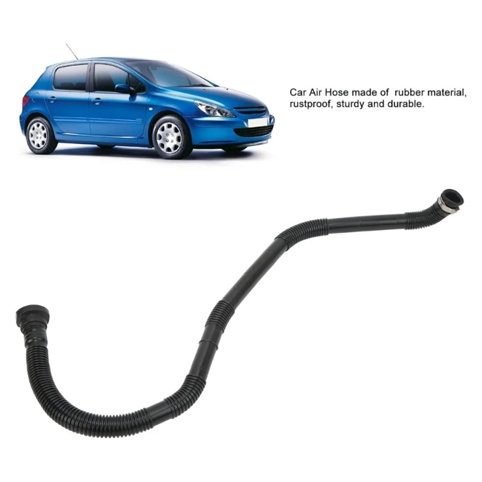 Tubo flessibile dell'aria per auto, pompa, tubo di sfiato, adatto per 307, CC, SW, C4, 1,6 L, 2,0 161847 Flessibile Del Freno