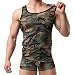 YUFEIDA Men's Camouflage Undershirt Vest Tank Top Gym Sleeveless Shirts Jersey