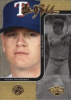 2006 Topps Co-Signers #19 Hank Blalock MLB Baseball Trading Card