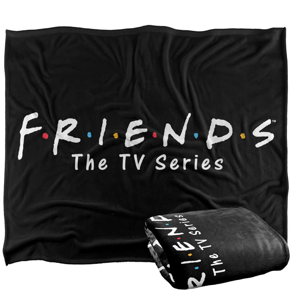 FRIENDS Silky Touch super miękki koc narzuta, 152 x 127 cm