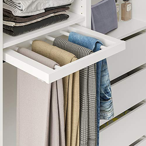 Cintre coulissant pour pantalon ProTuning KOMPLEMENT blanc 50x35 cm - 3