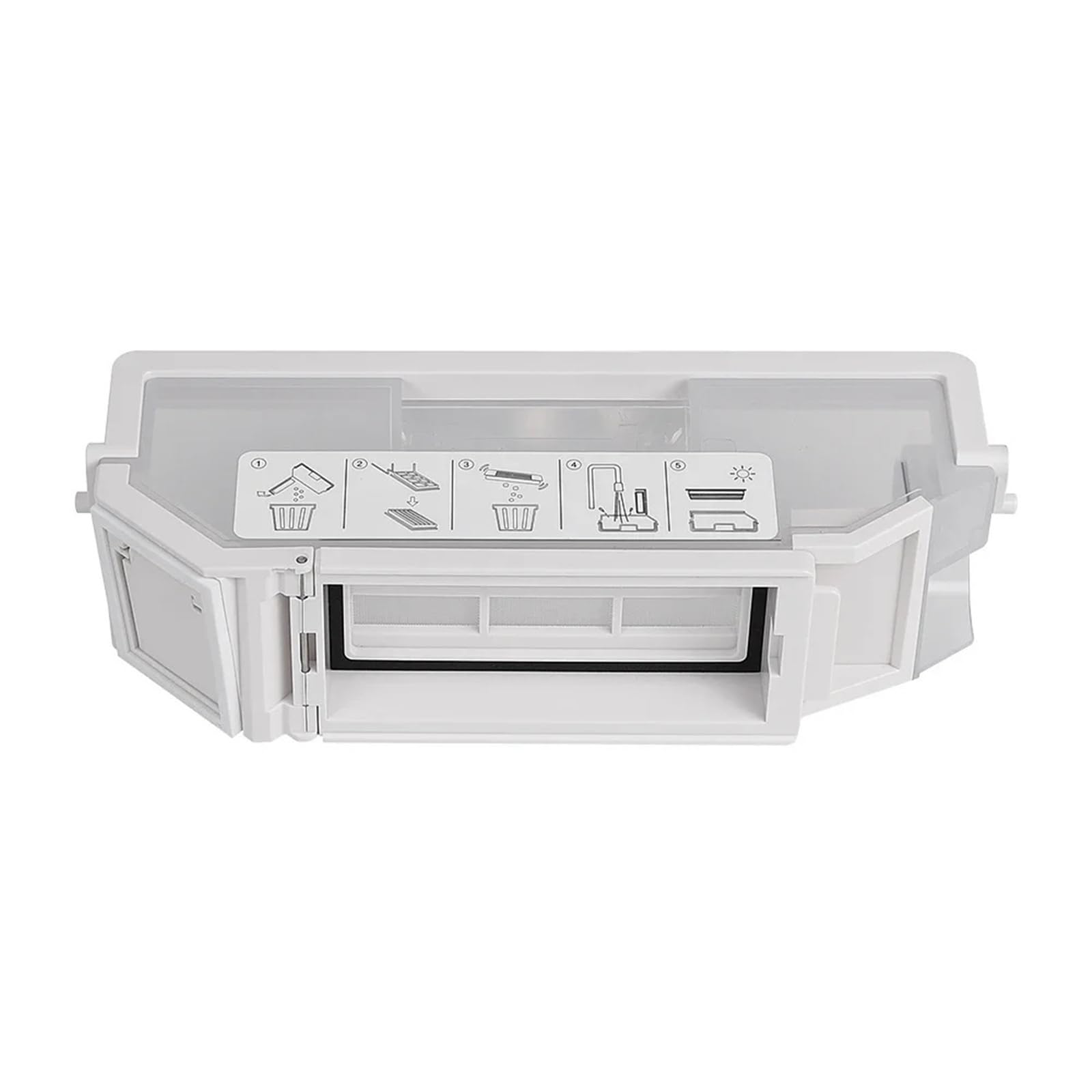 Collecteur de poussière durable pour gamme Ecovacs Deebot T30 et Yeedi