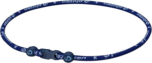 Miniatura 8 de Phiten Collar clásico de titanio - Collar deportivo impregnado con tecnología Aqua-Titanium para tensión de cuello y hombro - Núcleo de elastómero