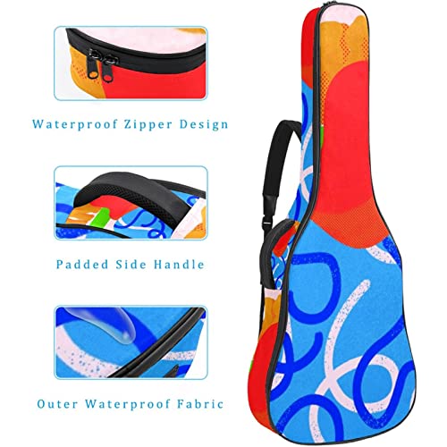 Housse de protection étanche pour guitare acoustique Graffiti Épaisseur 1 cm, Multicolore 01., 42.9×16.9×4.7 in… - Les Beatles, Paul McCartney, John Lennon, RIngo Starr, George Harrison Housse de protection étanche pour guitare acoustique Graffiti Épaisseur 1 cm, Multicolore 01., 42.9x16.9x4.7 in… – Image 5