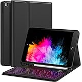 Keyboard Case for iPad 9th Generation (2021)/8th Gen/7th Gen 10.2 Inch, CHESONA Detachable Wireless...
