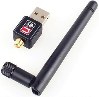 DWS AC600 Dual Band USB WiFi Adapter with 5dBi Antenna - 433Mbps 5GHz/150Mbps 2.4GHz Wireless for PC Laptop Mac