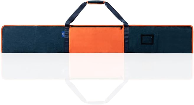 Premium Guide Rail Bag, Double Side Track Saw Bag, Protective Carrying Case for 55-60 Inch Guide Rail Tracks