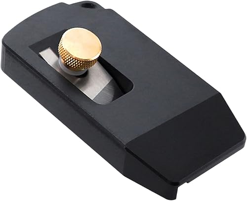 CDIYTOOL Herramientas manuales para cortar bordes, aleación de aluminio, raspador de encuadernación de bordes de PVC, cepilladora de mano para