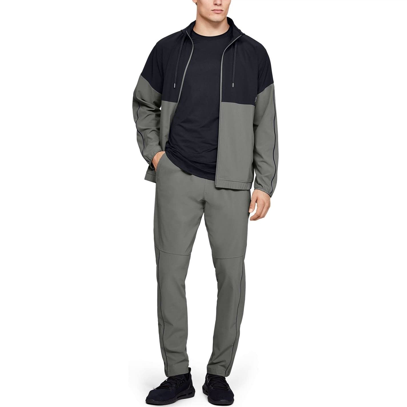 Under Armour Athlete Recovery Woven Warm Up - Spodnie Mężczyźni