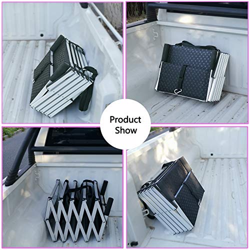 By Unbranded Dog Ramps With 5 Stairs, Upgraded Aluminum Frame Pet Steps For Suv, Cars, High Beds, Portable And Folding Stair For Large Dog Up To 200Lbs With Light Weight And Non-Slip Surface #TOP6