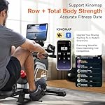 Pooboo Magnetic Rowing Machine 360 LB Weight Capacity, folding rower with Combination Strength exercise, Tablet Holder and Comfortable Seat Cushion, Rower for Home Use - Image 4