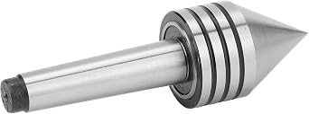 MT2 HSS Tailstock Live Center High Accuracy Wear Resistant 60 Degree Lathe Accessories for CNC Tools