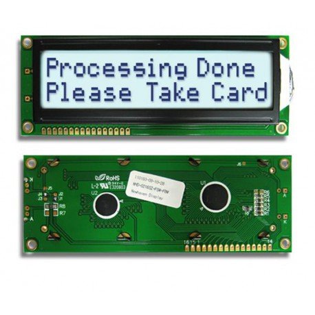Character Display Modules LCD NHD 2x16 FSTN (+) Transflective 8-Bit Parallel