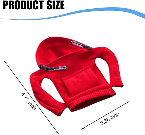 Miniatura 7 de Funda de palanca de cambios con capucha, funda para palanca de cambios de automóvil, decoración de 4.7 pulgadas, ajuste universal, accesorios de